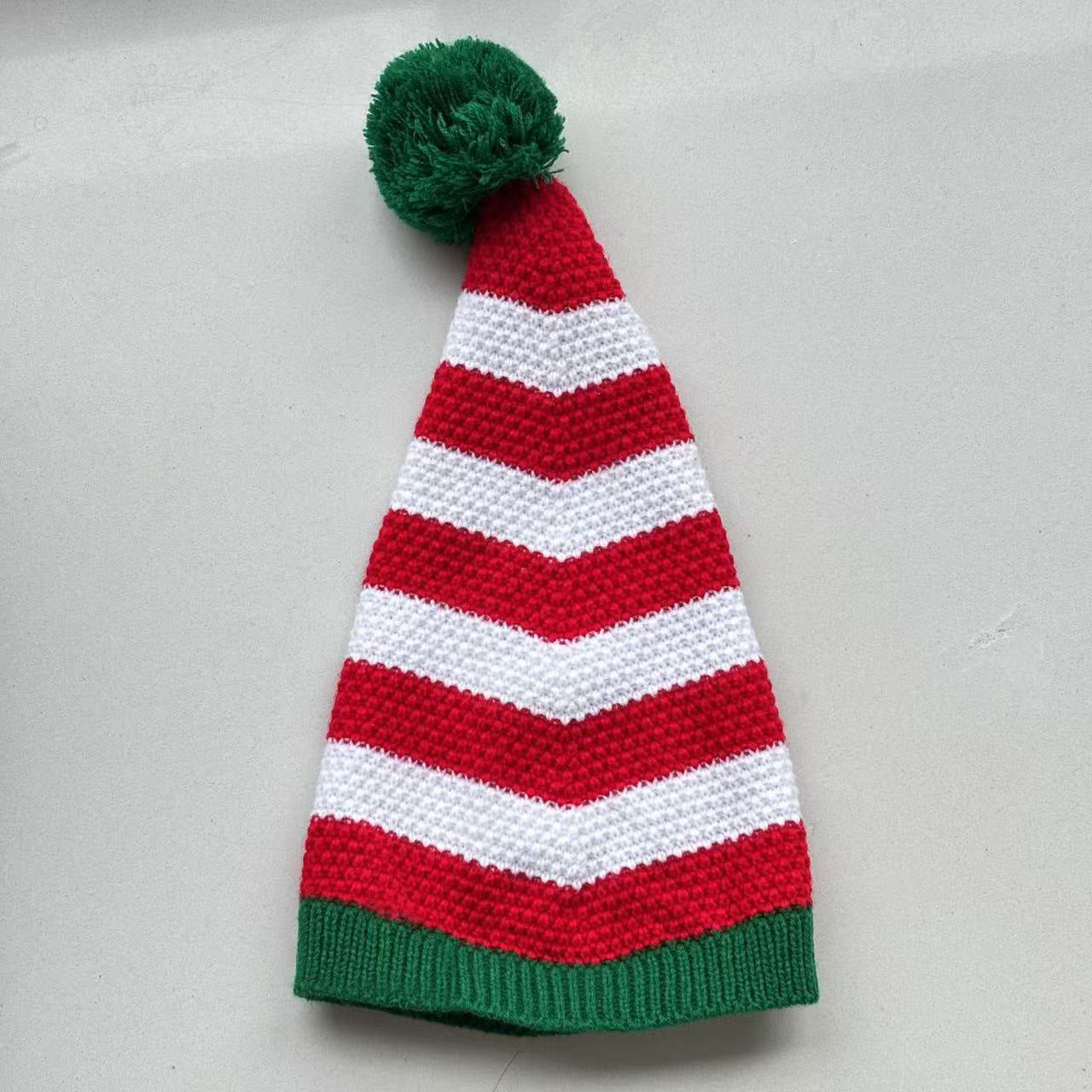Wholesale Christmas hat with bells   knitted wool hat